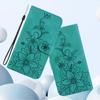Lily Fower Embossed Flip Leather Case For OnePlus Nord 4/Nord N30 SE N20 SE/Nord 2T Kickstand Wallet Card Slots Cover for OnePlus 11/Nord N20 Holster