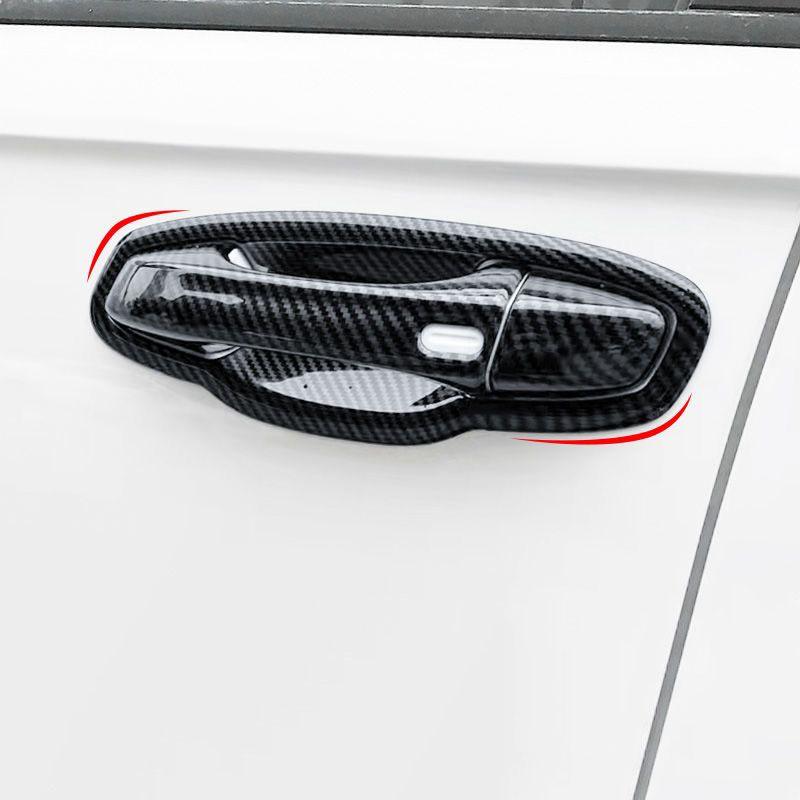 Car Door Handle Bowl Trim Cover Protect for Volkswagen VW Touareg 2019 2020 2021 2022 2023 2024 2025
