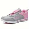 Breathable Fashion 2024 New Women's Sneakers Soft Comfortable Women Sneakers Mesh Fabric Lace Up Female Footwear Ladies Shoes
