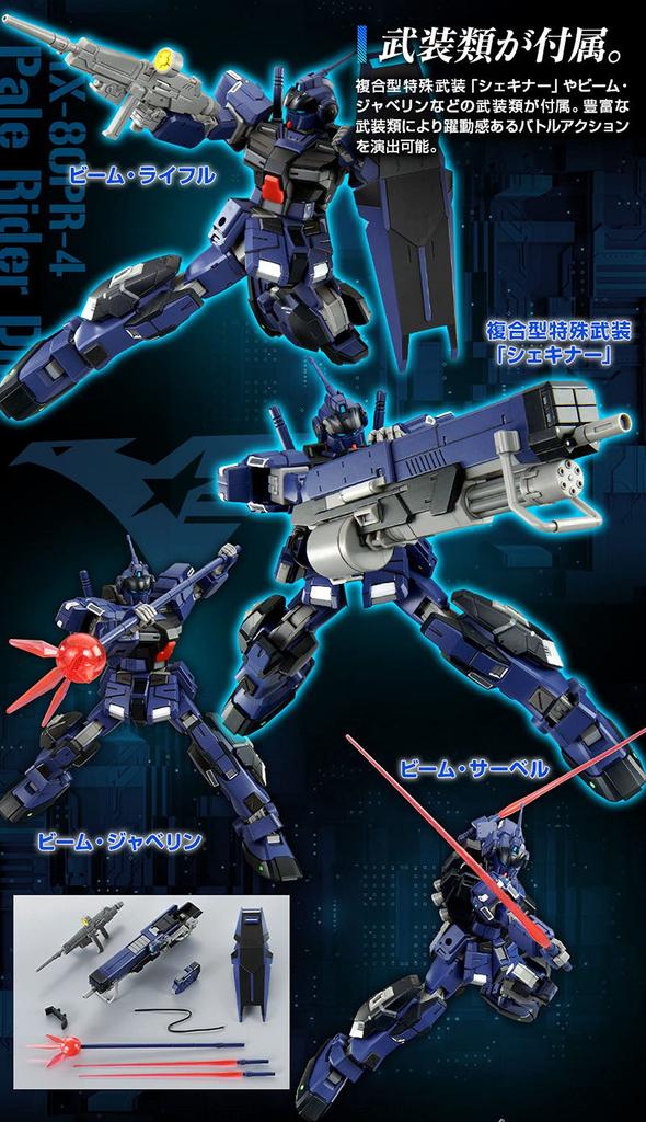 Bandai SPIRITS HG 1/144 Pale Rider DII (Технические характеристики Титанов)