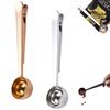 DELUXEFOX Coffee Measuring Spoon, 2 Pieces, 10ml Coffee Measure, Stainless Steel Coffee Spoon, Coffee Measure, Powdered Milk, Tea, Granulated Sugar,