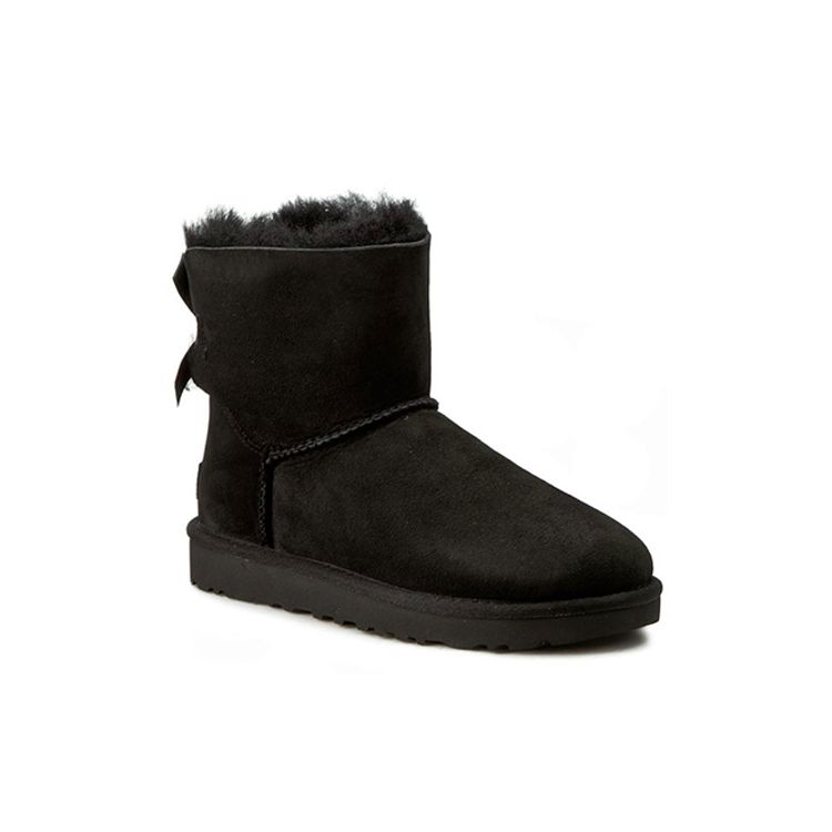 UGG Мини-Бейли Бант II Черный (Женский) Женские кроссовки 1016501-BLK