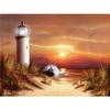 Full 5D Diy Diamond Painting Lighthouse by the Sea Embroidery Cross Stitch Home Decor Handmade Gift