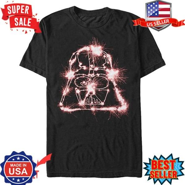 Anakin Skywalker T-shirt Darth Vader Sparkler Dark Side T-Shirt S-5XL
