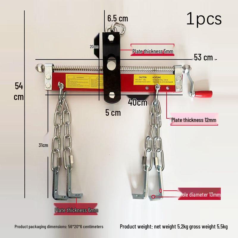Кран-стенд для двигателя и балансир для авторемонтных инструментов