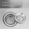 MINXI Commercial Triple Bowl Stainless Steel Sink
