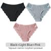 3Pcs/set  Cotton Patchwork Lace Panties Women Comfortable Briefs S-2XL Ladies Low-Rise Underwear Soft Underpants Lingerie