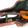 KC Classical Guitar Hard Case Leather with G-130 (brown Lock)