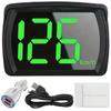 TOBEYA Head Up Display, GPS Speedometer, GPS Speedometer, Speed Display, Additional Meter, Compatible with All Vehicles