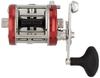 AbuGarcia Ambassador 6501CS Rocket Red Counterbalance Handle Basket Fishing Round Reel Lefthanded