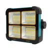 LED Work Solar Light 100W 10000LM 3000 To 6000K IP66 Waterproof Rechargeable Portable Outdoor Work