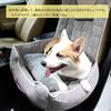 Пассажирское сиденье для собак с приводом для маленьких собак, автомобильное сиденье для домашних животных, предотвращает прыжки, легкая кровать для собак породы Шиба, сиденье, кровать для собак/средних пород, подушка, вне, транспортное средство, ину/такса