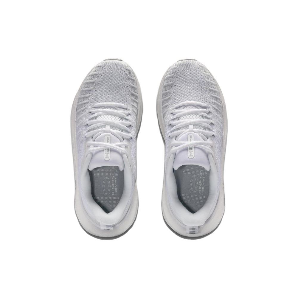 Under Armour HOVR Infinite Elite White Halo Grey Women Sneakers Distant-Grey 3027199-100