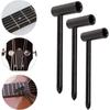 Детали для гитары, набор из 3 предметов для регулировки грифа, анкерный стержень, трубный ключ для ремонта гитары, трубный ключ, шестигранный ключ, высокая износостойкость, черный 7 мм (6,35