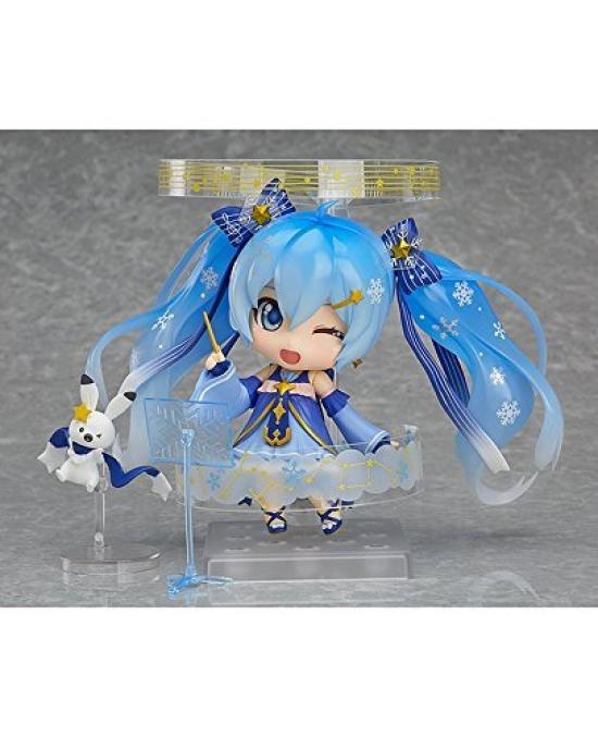 Nendoroid Серия персонажей-вокалистов 01 Хацунэ Мику Снежная Мику Сияющий Снег ABS ПВХ окрашенная подвижная фигурка Вер. Немасштабируемый и