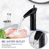 Bathroom Waterfall Basin Mixer Tap Black Brass Single Lever Washbasin Mixer Tap Bathroom Wash Basin Tap for Hot and Cold Water