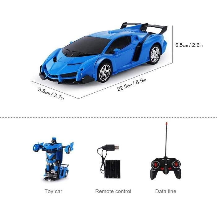 Remote Control Car - Transformers Robots In Disguise - 2-in-1 Robot - Blue - Indoor - Mixed - Child