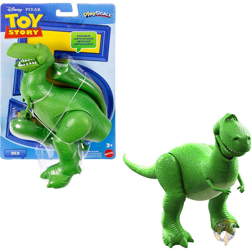 Mattel Disney Pixar История игрушек 5 Рекс Фигурка действия примерно 18 см подвижная копия из фильма
