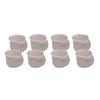 8 Chair Leg Caps Rubber Feet  Cover Non-Slip Chair Pad