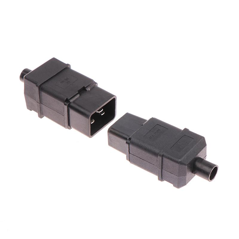 16A 250V IEC320-C19 C20 Male Female Собранная проводка Разъем питания Разъем Pdu Ups Корпус Серверный разъем