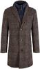 Coat Tom Tailor Wool Coat with Thick Lining (1032505-30506) Blue Brown Boucle Wool
