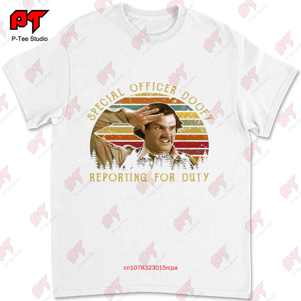 Special Officer Doofy Dave Sheridan Scary Movie T-shirt SBVC