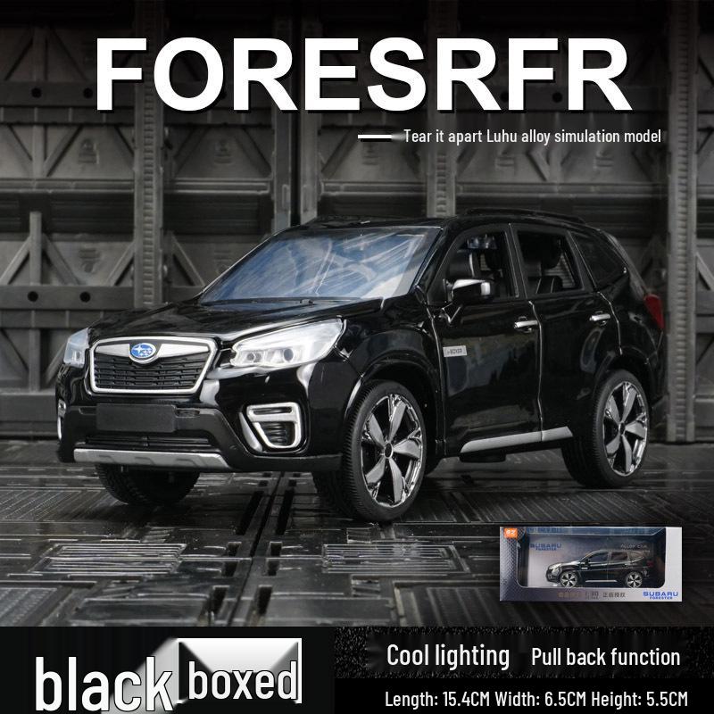 Qiyi Q3006A Forester Сплавная Игрушечная Машинка с Откатом, Звуком, Светом и Открывающимися Дверями - Идеальный Детский Подарок