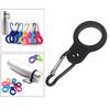 Пряжка для бутылки с водой, карабин, зажим, держатель для напитков, крючок, черный