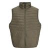 Jack & Jones Vest Without Sleeves Quilted Lightweight Gold