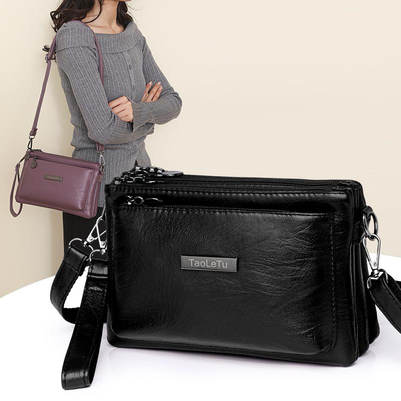 Женская сумка многослойная сумка на руку сумка для мелочи женская косая сумка-конверт через плечо