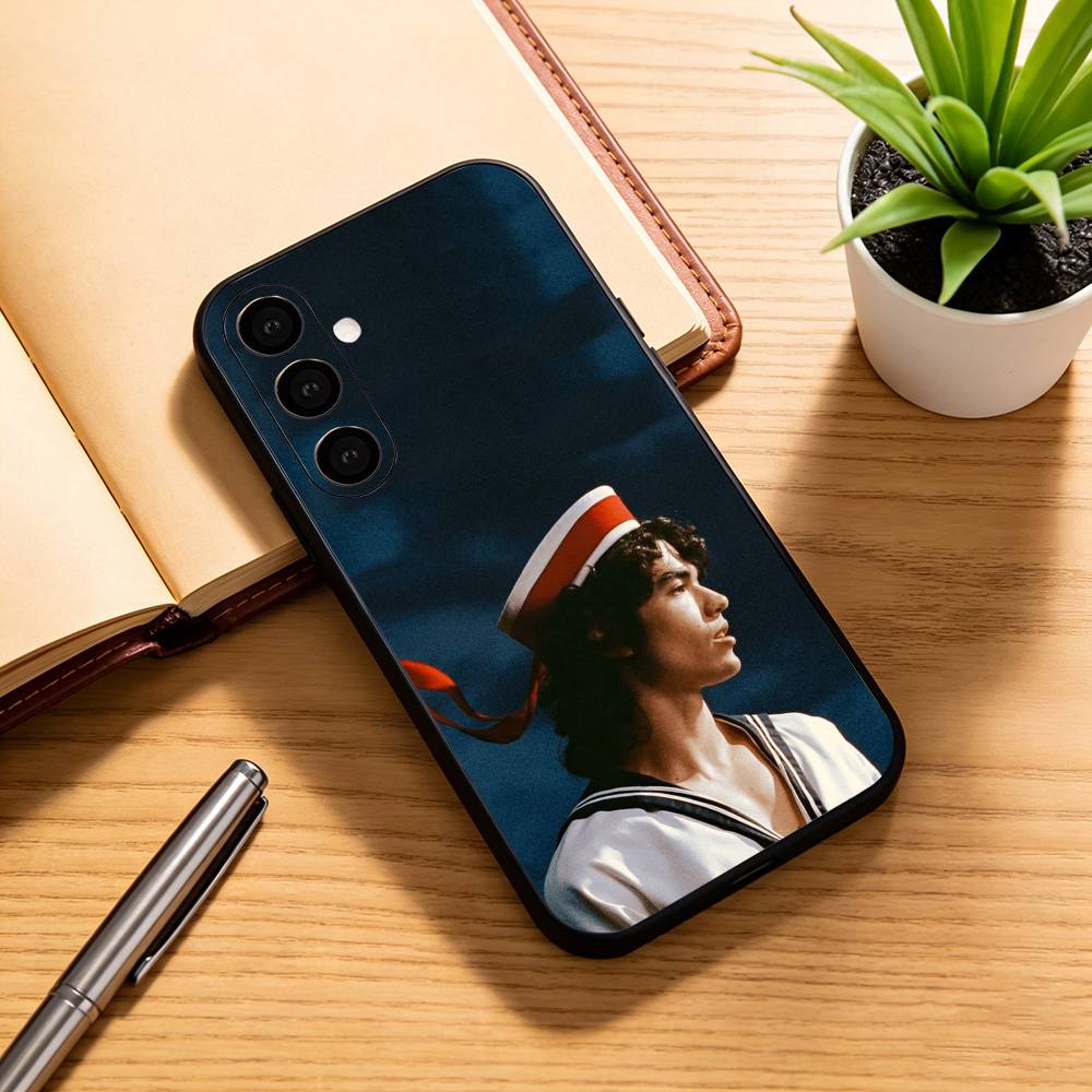 Чехол для телефона C-Conan G-Gray singer, Черный силиконовый, Мягкий, Для Samsung Galaxy A73,A72,A71,A70,A53,A52,A51