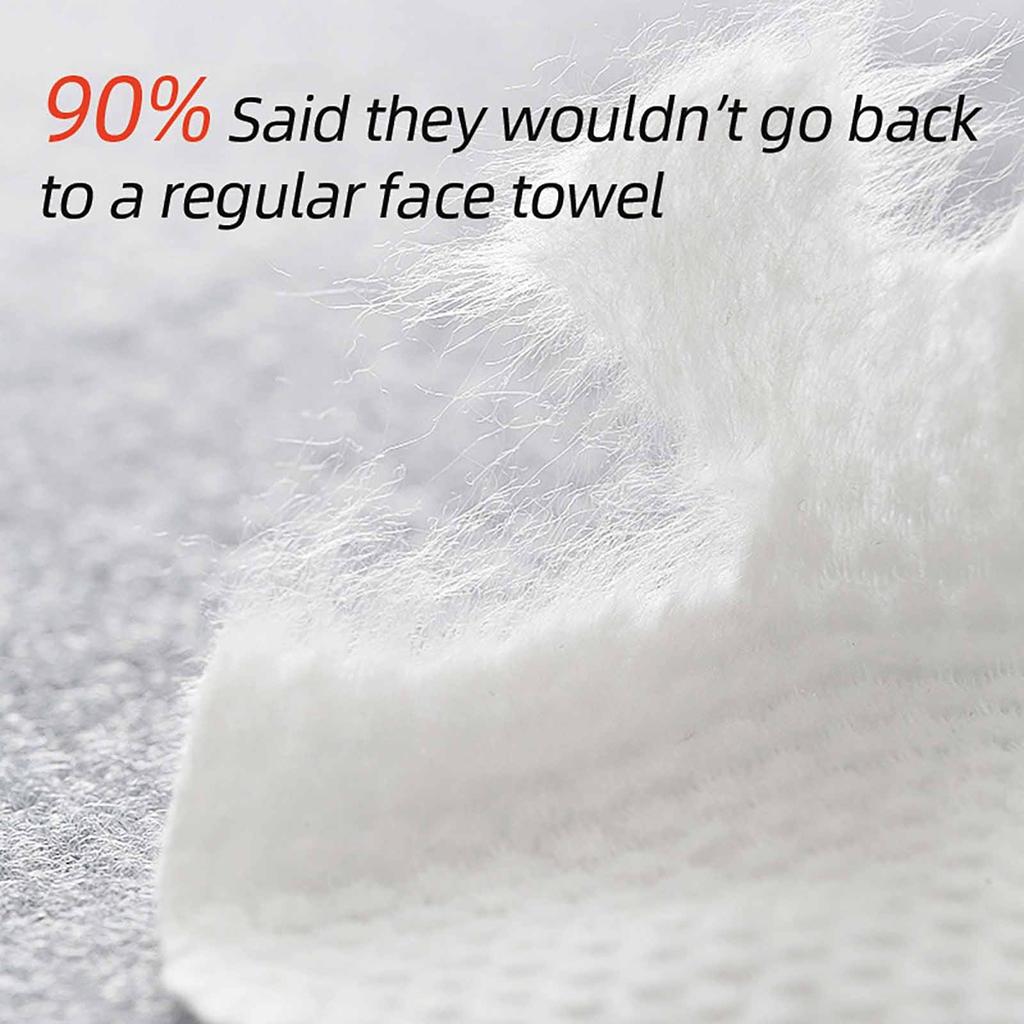 Одноразовое очищающее полотенце для лица, размер для путешествий, очищающее полотенце для лица