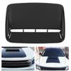 Engine Hood Air Vent Cover Glossy Black ABS Car Bonnet Cover Universal for Car Modification Auto Parts