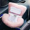 Doll Car Seat with Safety Strap Plush Doll Chair Sofa Multifunctional Car Interior Decor