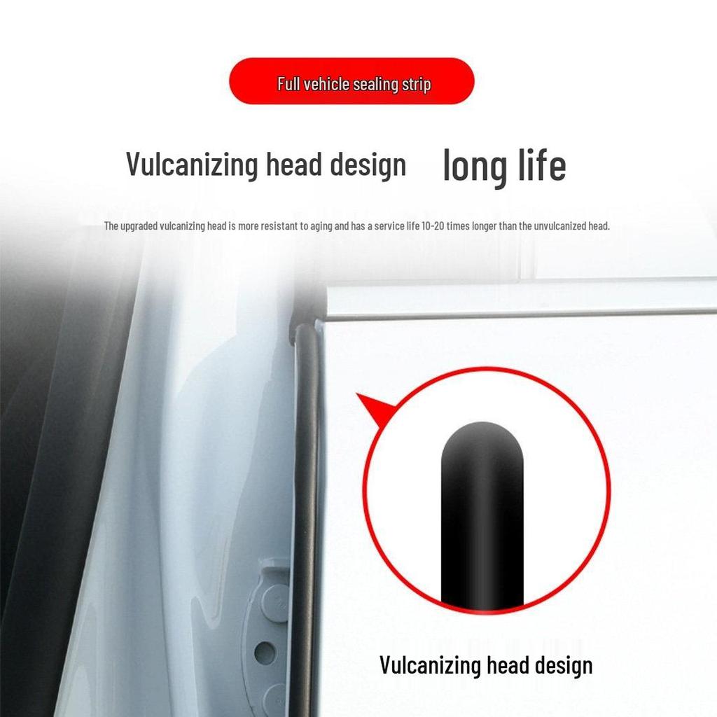 Soundproof & Dustproof Sealing Strip for BYD Song PLUS/PRO/MAX DMi Car Doors