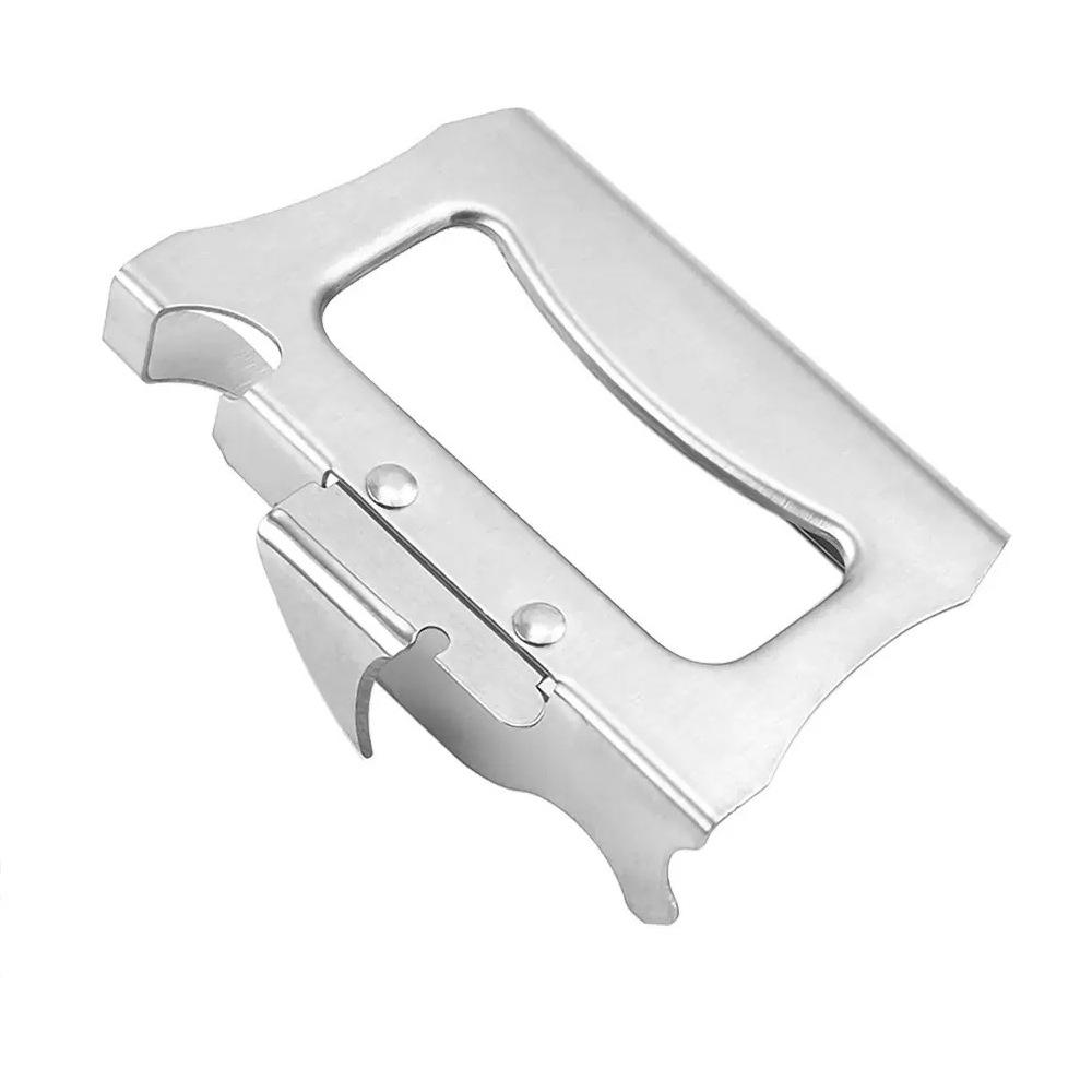 430 Stainless Steel 2-in-1 Japanese Multifunction Opener: Can Opener, Knife, Screwdriver
