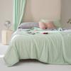 1 шт. Охлаждающее летнее одеяло из ледяного шелка, легкое тонкое постельное белье для комнаты с кондиционером, ультрамягкое покрывало для кровати размера «queen-size» для домашнего использования в отеле