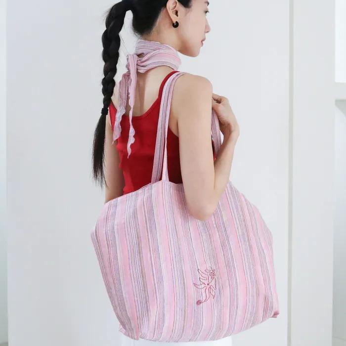 СУМКА DAYBREEZE STRIPE_розовый