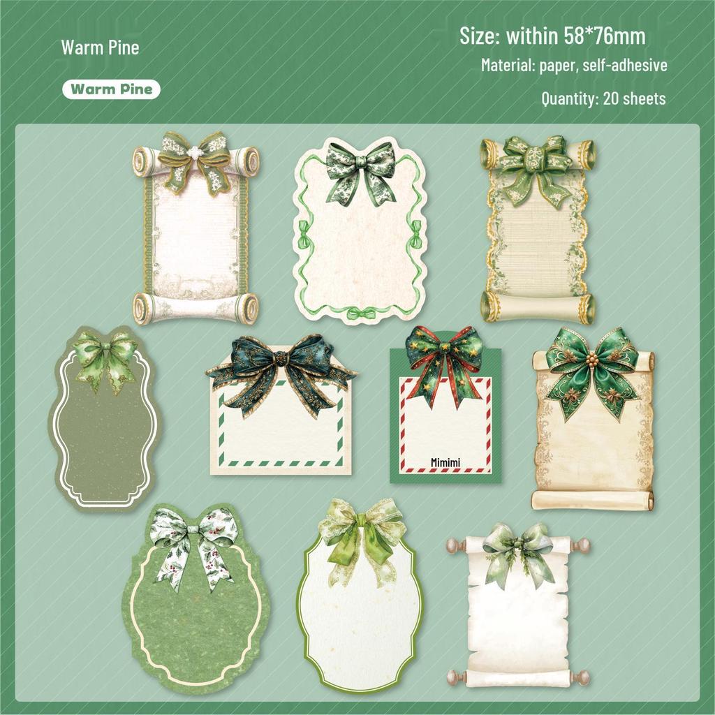 РетроИстория Рукописные Фестивальные Наклейки - Креативный Подарок и Декор для Аккаунта (20 листов для заметок)