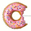 Розовый пончик из алюминиевого воздушного шара, украшение для вечеринки, подходит для детей и девочек, вечеринка по случаю дня рождения. Добро пожаловать, детская вечеринка.