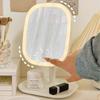 Light Up Your Beauty LED Vanity Mirror Three-color Light Smart HD Table Mirrors  Travel