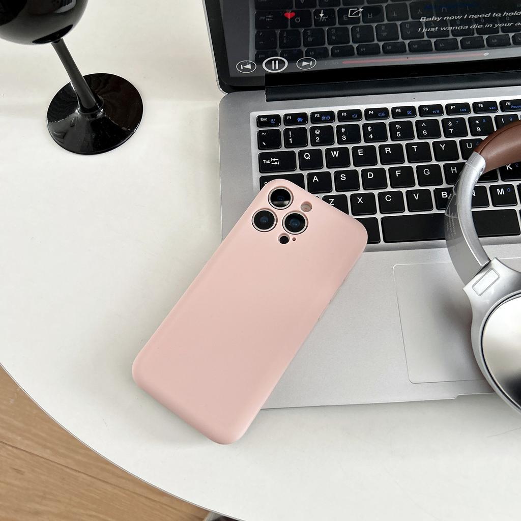 Для Apple 16 ProMax Чехол для телефона однотонный для iPhone 15 Полностью закрывающий Анти-ударный 14 в Чехле для мыла в виде карточки
