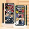 Чехол для Samsung Galaxy S23 Ultra S10e S20 Fe S9 S10 Lite S10 S8 S21 Plus S22 5g S21fe Shell Chainsaw Man, жесткий чехол для ПК в стиле аниме