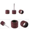Drum Sanding Sandpaper Bands Sleeves Mandrel Woodworking Craft Polishing Kit (#80)