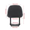 Luocute Motorcycle Rear Passenger Enhanced Comfort with Stylish Look and High Stability Backrest Pad Cushion Compatible with Kawasaki Eliminator 500