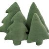 Green Christmas Tree Pillow Adds Festive Atmosphere To Home Which Is Beautiful Blessing Plush Pillow diamond 30cm