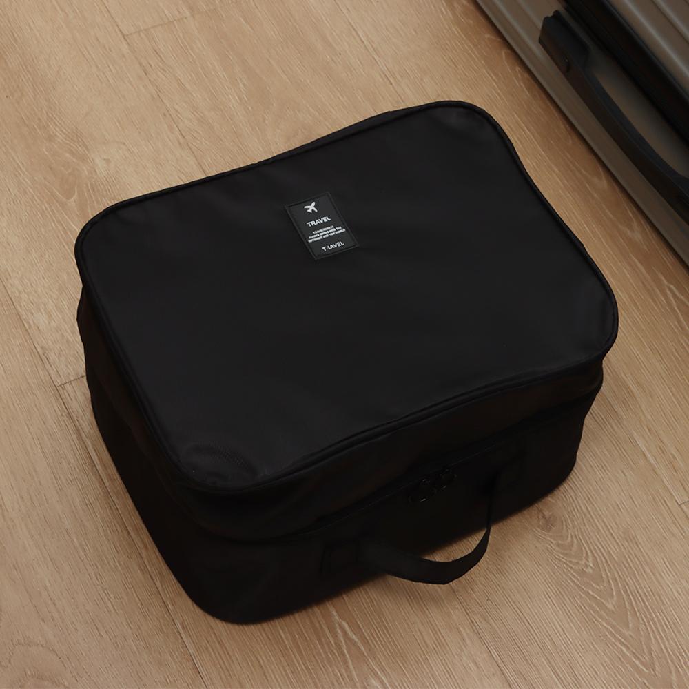 Zipper Travel Shoe Bag Multi-layer Storage Box Sneakers Storage Bag  Store 4 Pairs of Shoes