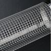 2/3Pcs Set Stainless Steel BBQ Basket Cylinder Barbecue Rack Useful Barbecue Cage  for Outdoor