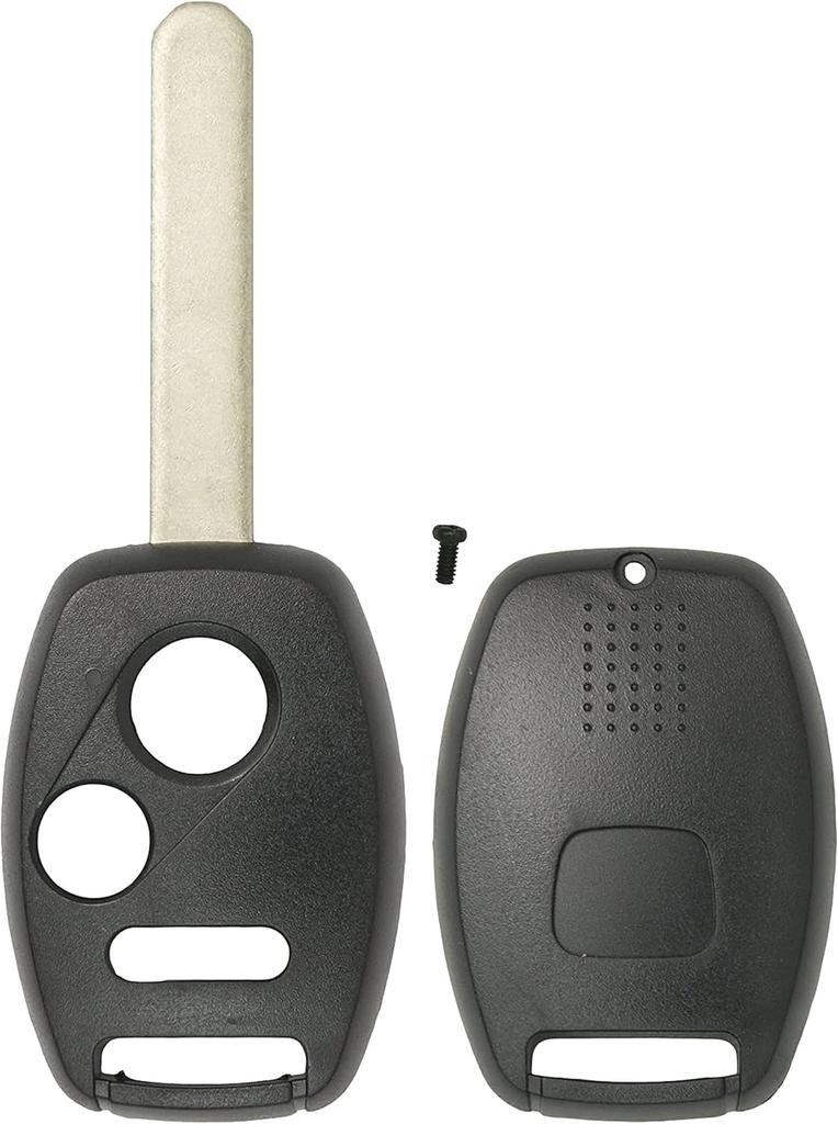 Корпус ключа Honda с 2 кнопками подходит для Accord Crosstour, Civic, CR-V, CR-Z, Odyssey