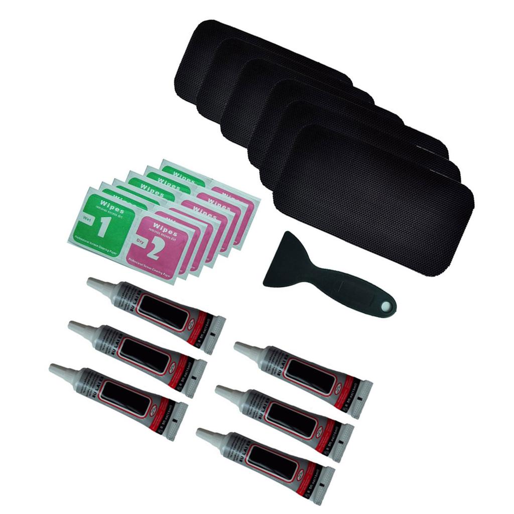 Trampoline Patches Repair KIts Glue On Patche Flexible Repair Adhesive Trampoline Accessories for Holes or Tears